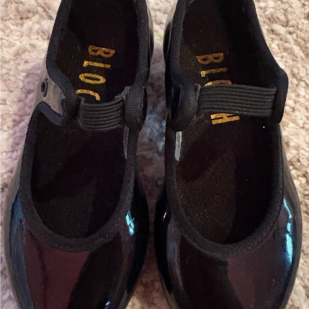 3/$15 Bloch Black Kids Tap Dancing Shoes